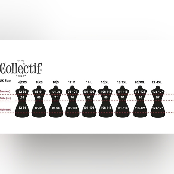 Collectif Alexa Swing Skirt Size Medium - Picture 6 of 6